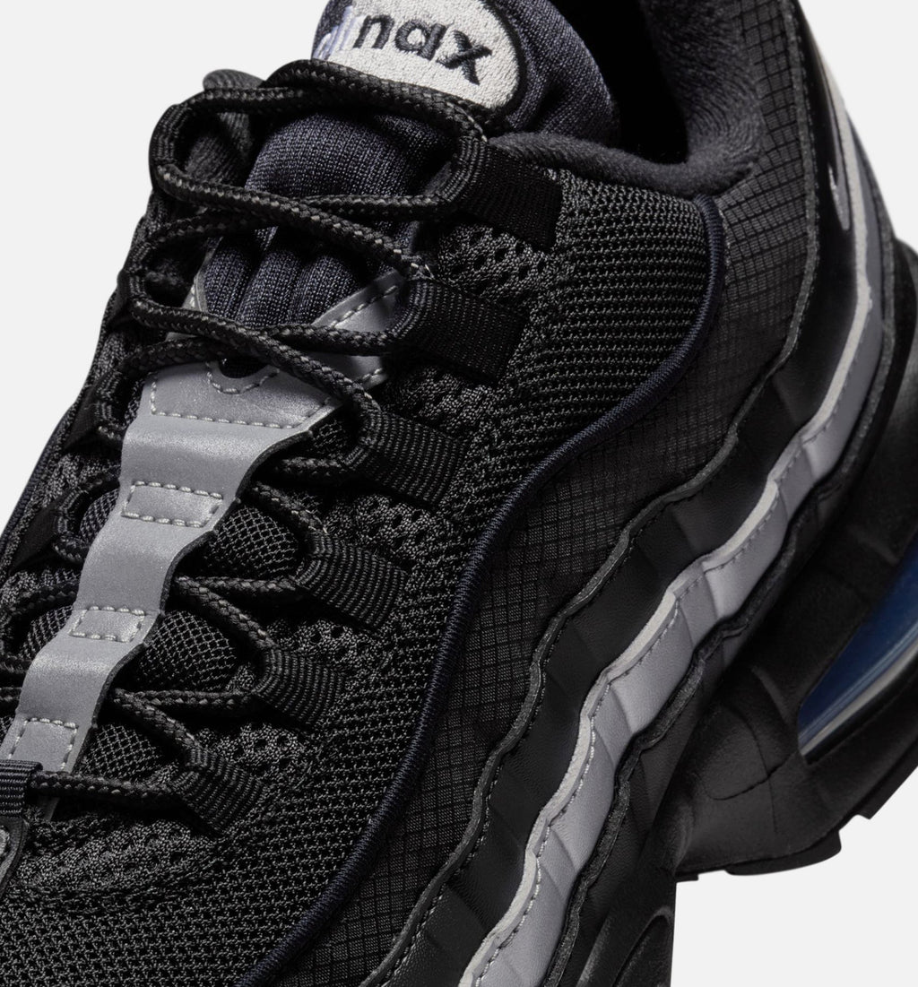 Nike Air Max 95 Big Bubble OG Reflective Accents Men's Lifestyle Shoes – Black/White/Metallic Silver