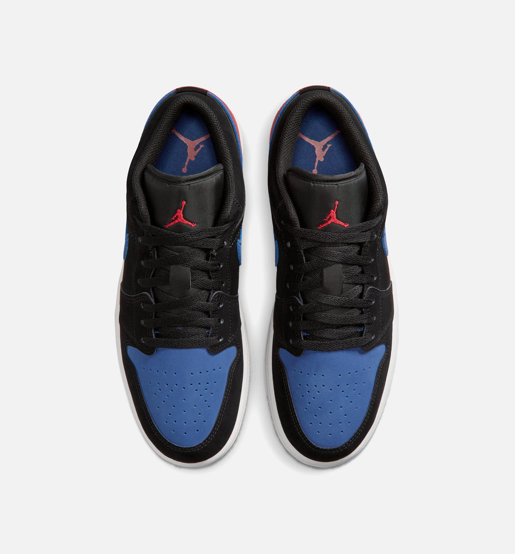 Air Jordan 1 Low | Men's Lifestyle Shoe | Black/White/True Blue/Varsity Red