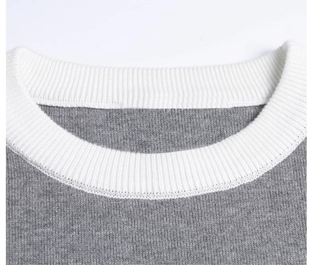 Unisex Stickman Dog Walking Sweater