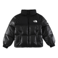 The North Face Nuptse Cropped Puffer Jacket | Black | 700-Fill
