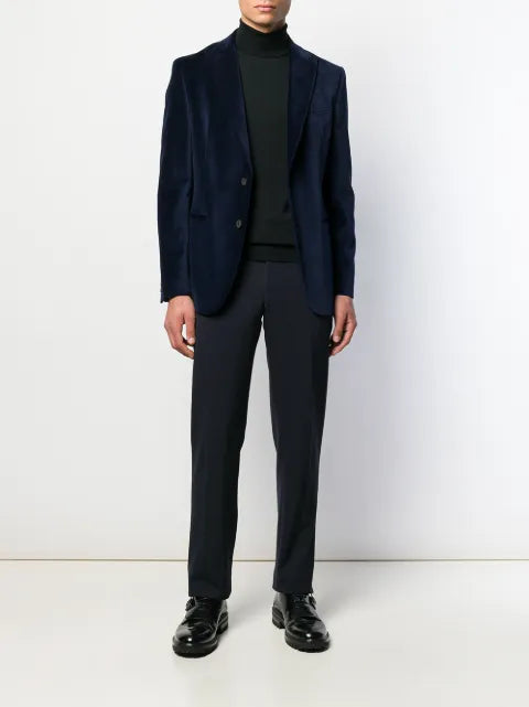 Tonello slim fit velvet blazer