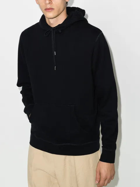 Sunspel drawstring cotton hoodie