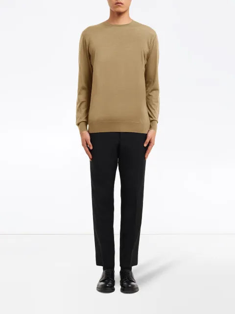 Prada round-neck wool jumper