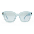 Pearl/Blue Classic Logo Sunglasses