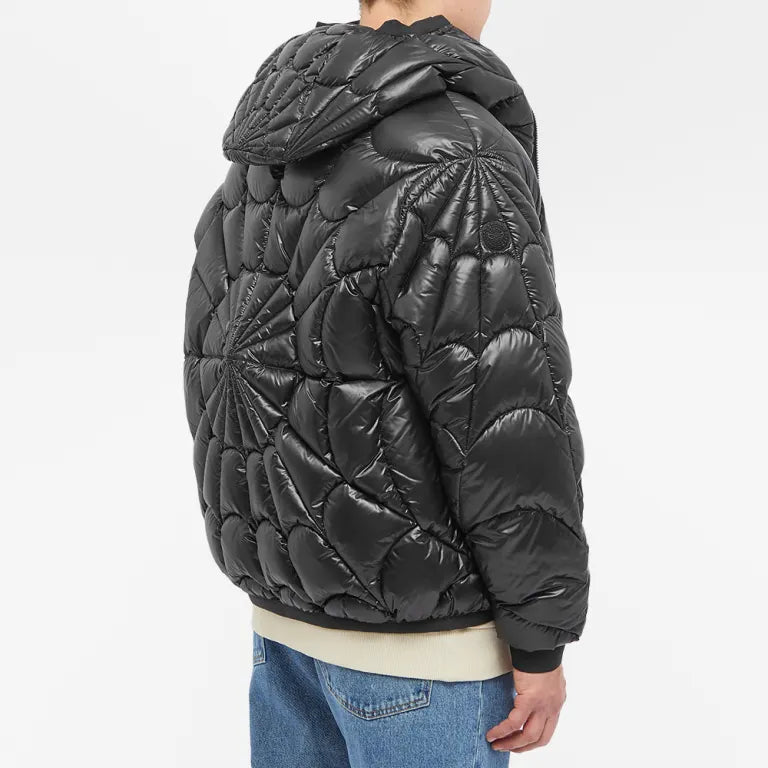 Moncler Starburst Quilted Hooded Down Jacket