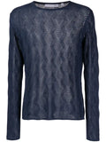 Private Stock The Cambon wave-pattern jumper