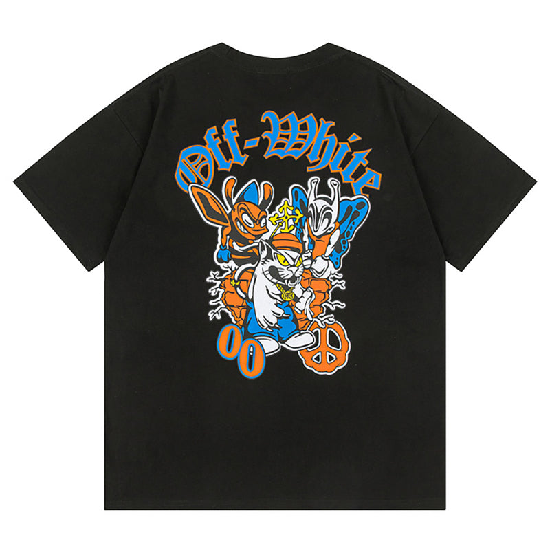 OFF WHITE Gang Skate T-Shirts