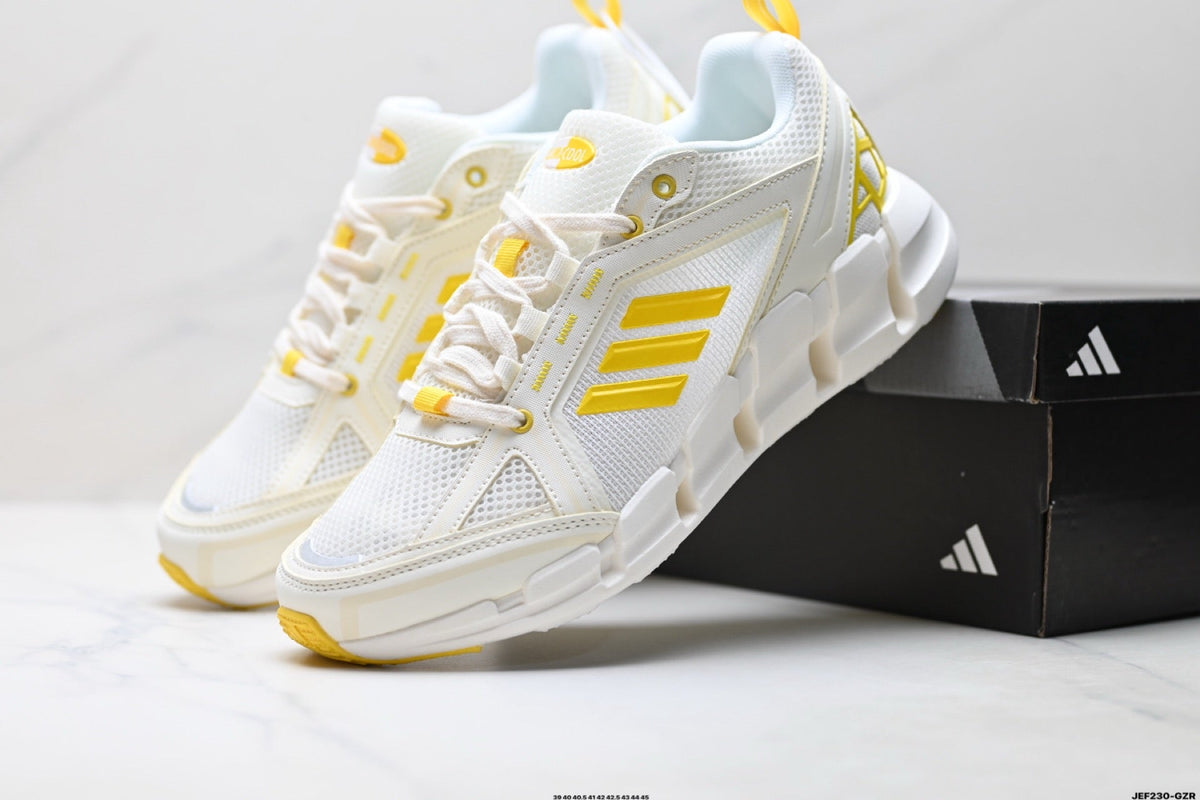 Adidas K81801550 Men's Running Shoes | Grey/Orange & White/Yellow - 2 Colorways incl. Grey/Orange & White/Yellow