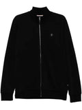 BOSS zip-up sweatshirt with double-B monogram badge