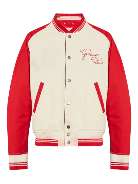 Golden Goose embroidered bomber jacket