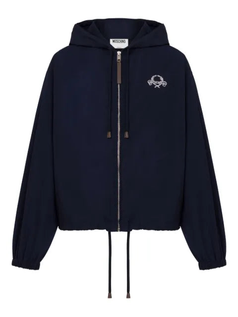 Moschino zip-up bomber jacket