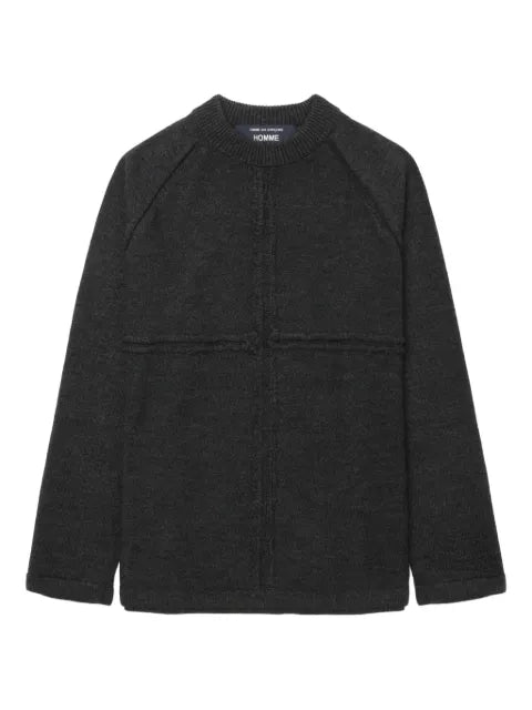 Comme des Garçons Homme seam-detail jumper