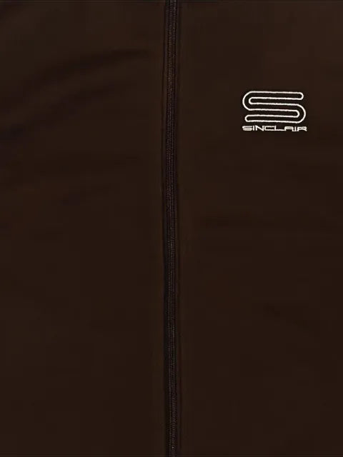 Sinclair logo-embroidered panel track jacket
