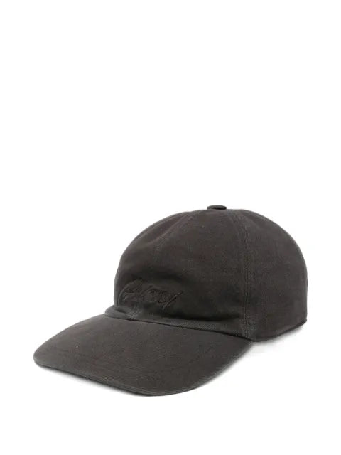 Brioni logo-embroidered baseball cap