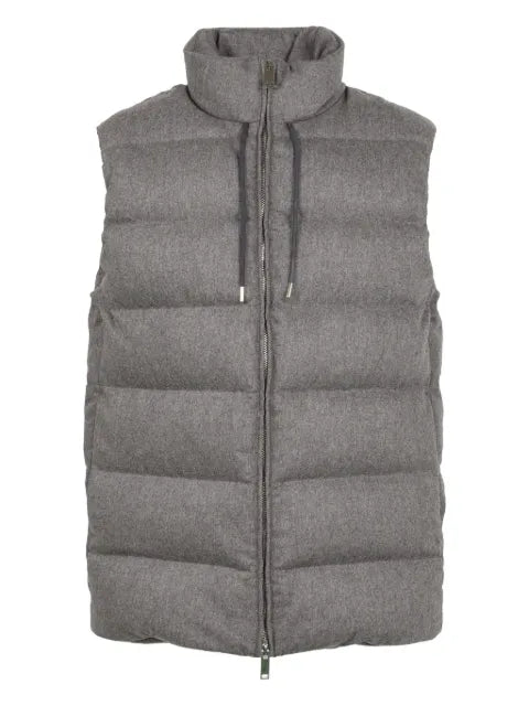slowear zip-up padded jacket
