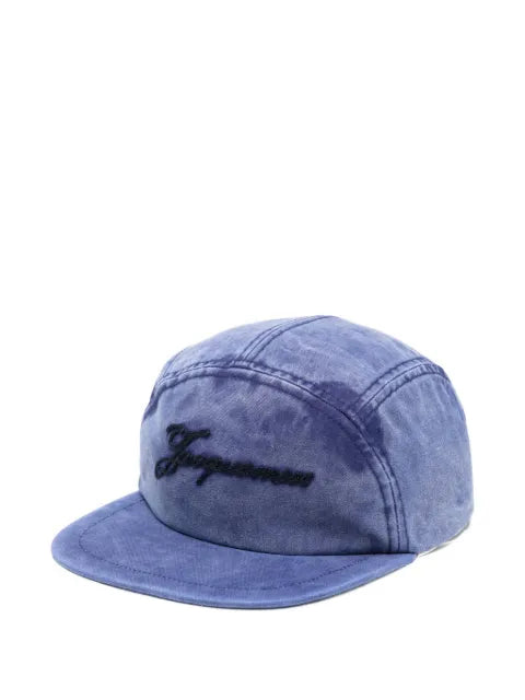 Jacquemus cursive-logo baseball cap