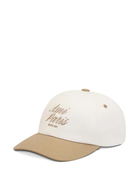 AMI Paris two-tone Ami Paris embroidered baseball cap