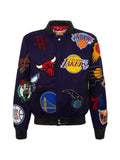 Jeff Hamilton  NBA Collage bomber jacket
