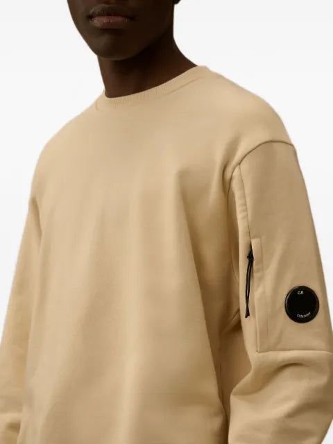 C.P. Company logo-patch crew-neck sweatshirt