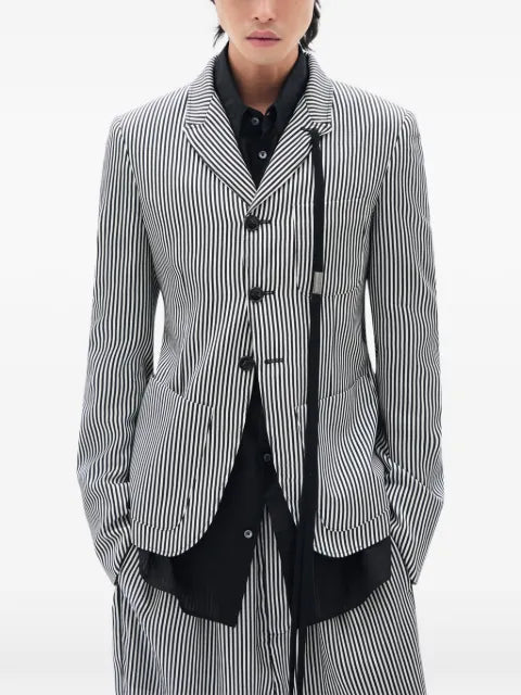 Ann Demeulemeester Josh striped blazer