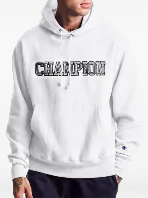 Champion C-Life Reverse Weave logo-print hoodie