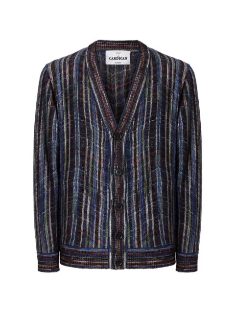 Missoni Zigzag-knit button-up cardigan