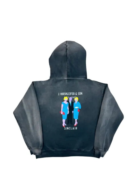 Sinclair x Hirshleifers graphic-print hoodie