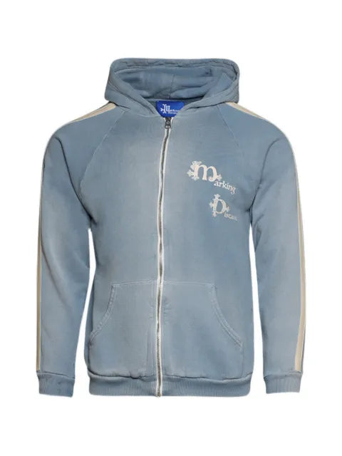 MARKING DISTANCE Scorpio zip-up hoodie