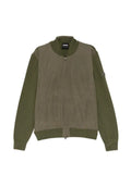 BOSS contrast-sleeve bomber jacket
