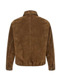 Giorgio Brato suede shirt-collar jacket