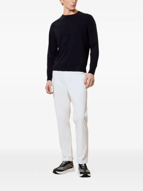 RRD ribbed-trim logo-patch sweater