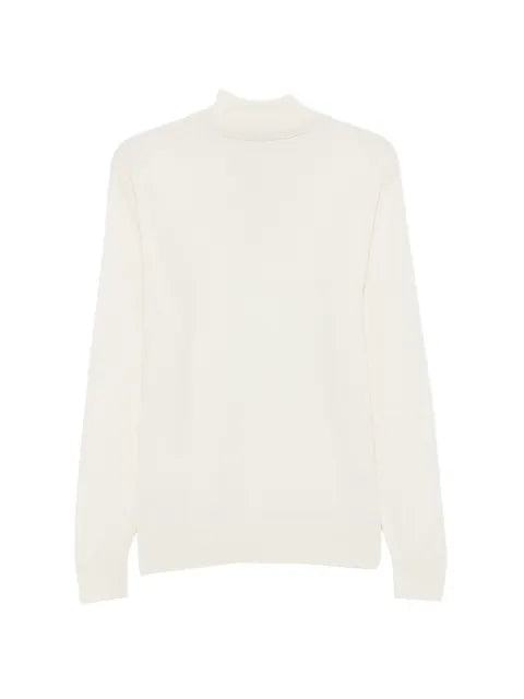 BOSS quarter-zip knitted sweater
