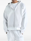 New Balance Athletics Crafted fleece full-zip hoodie