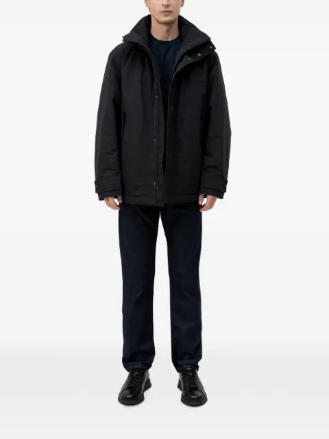 BOSS hooded zip-up jacket