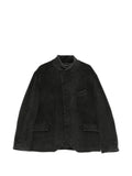 Avant Toi high-neck button-up blazer
