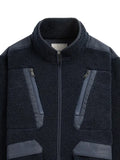 O.N.S Tremont ripstop-patch sherpa jacket