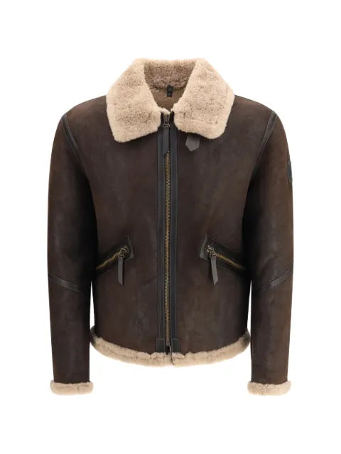 Belstaff Winterbrook shearling-trim jacket