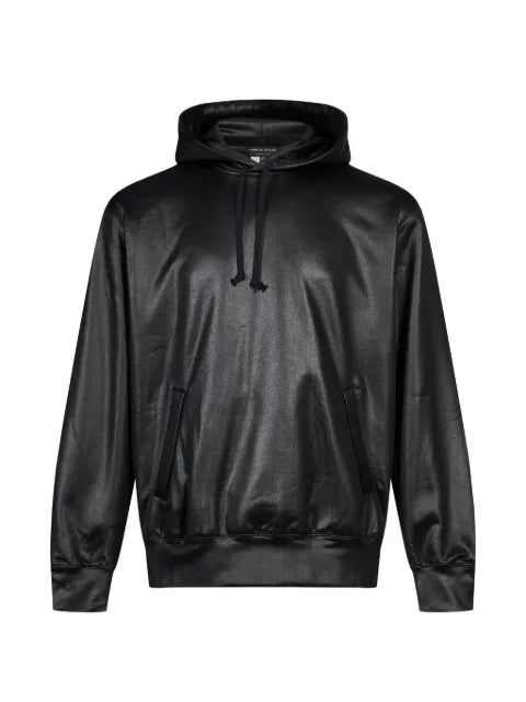 Comme des Garçons Homme Plus perforated-texture hoodie