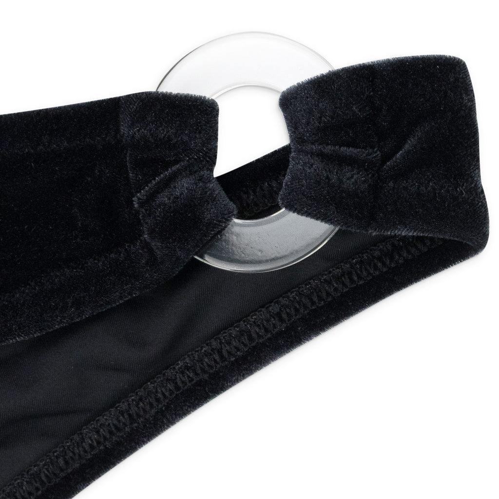 BLACK RINGS VELVET RINGS BIKINI