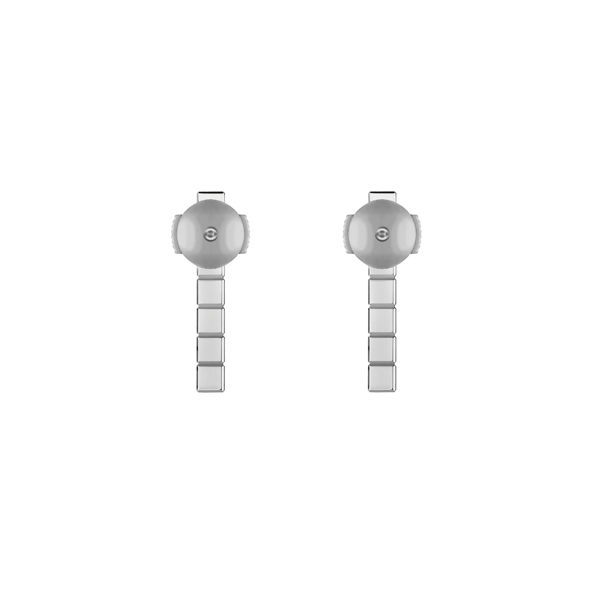 CHOPARD ICE CUBE SILVER EARRINGS