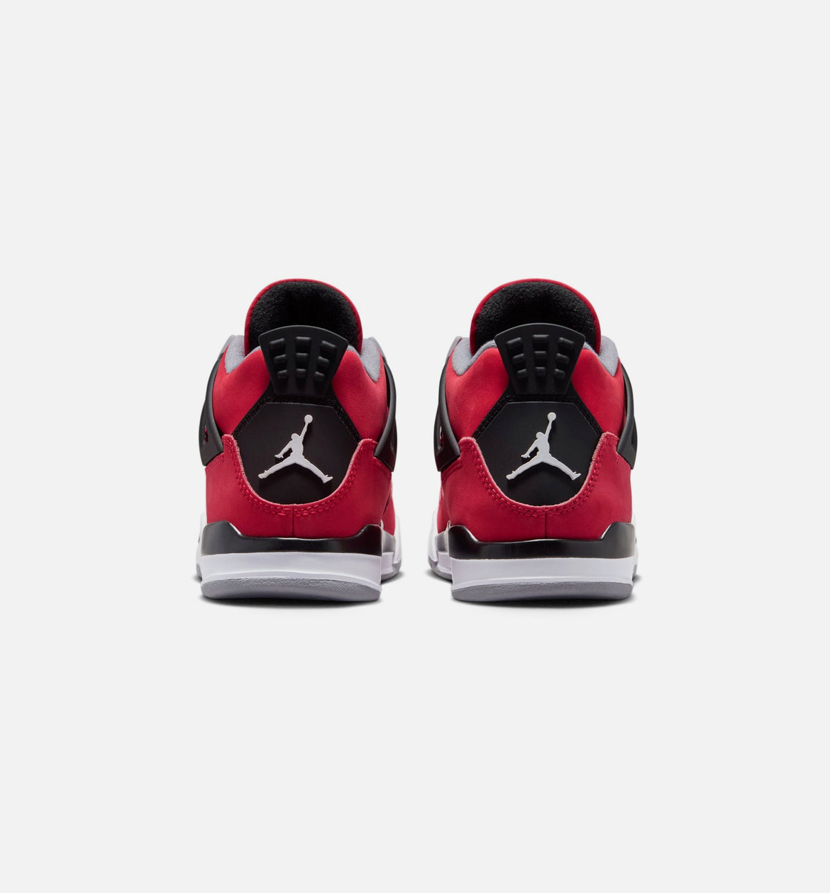 Air Jordan 4 Retro Toro Bravo Preschool Sneakers - Fire Red / White / Black / Cement Grey