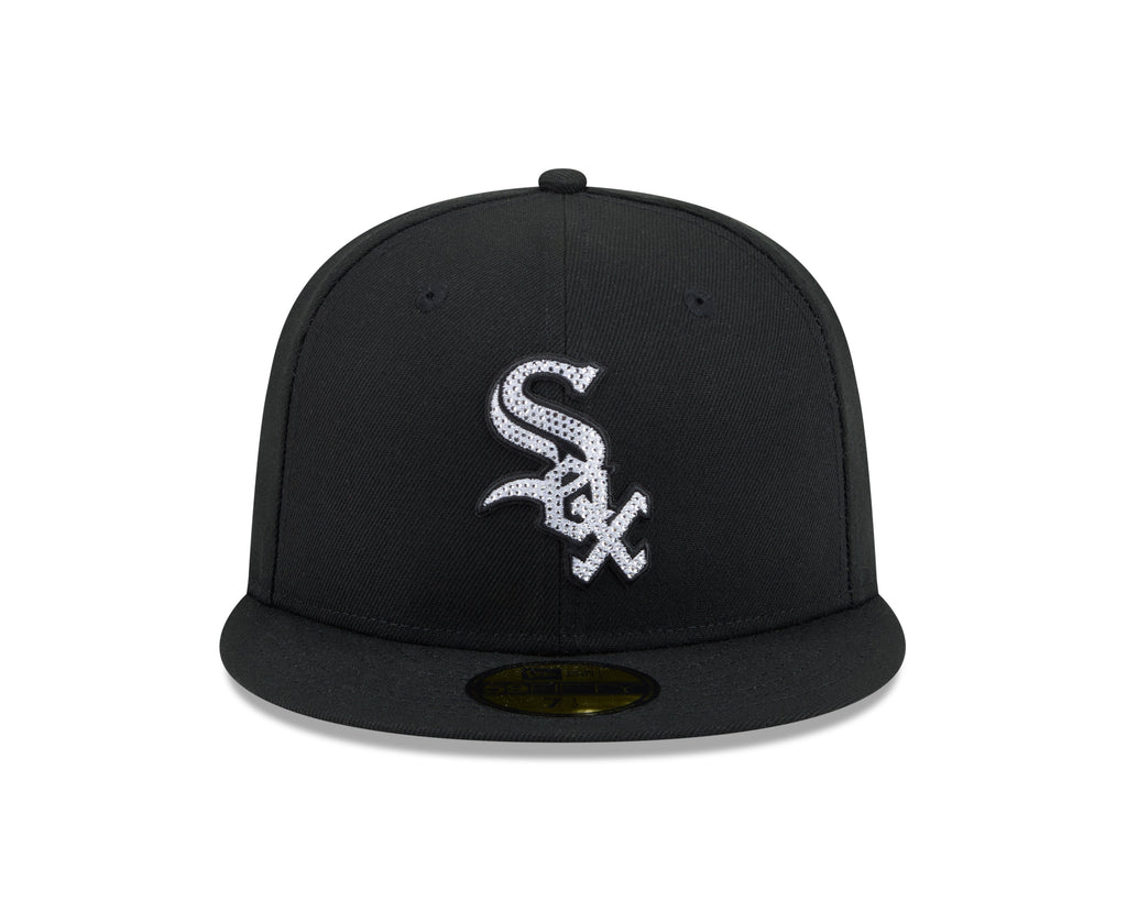 New Era 5950 Chicago White Sox Rhinestone Badge Fitted Hat
