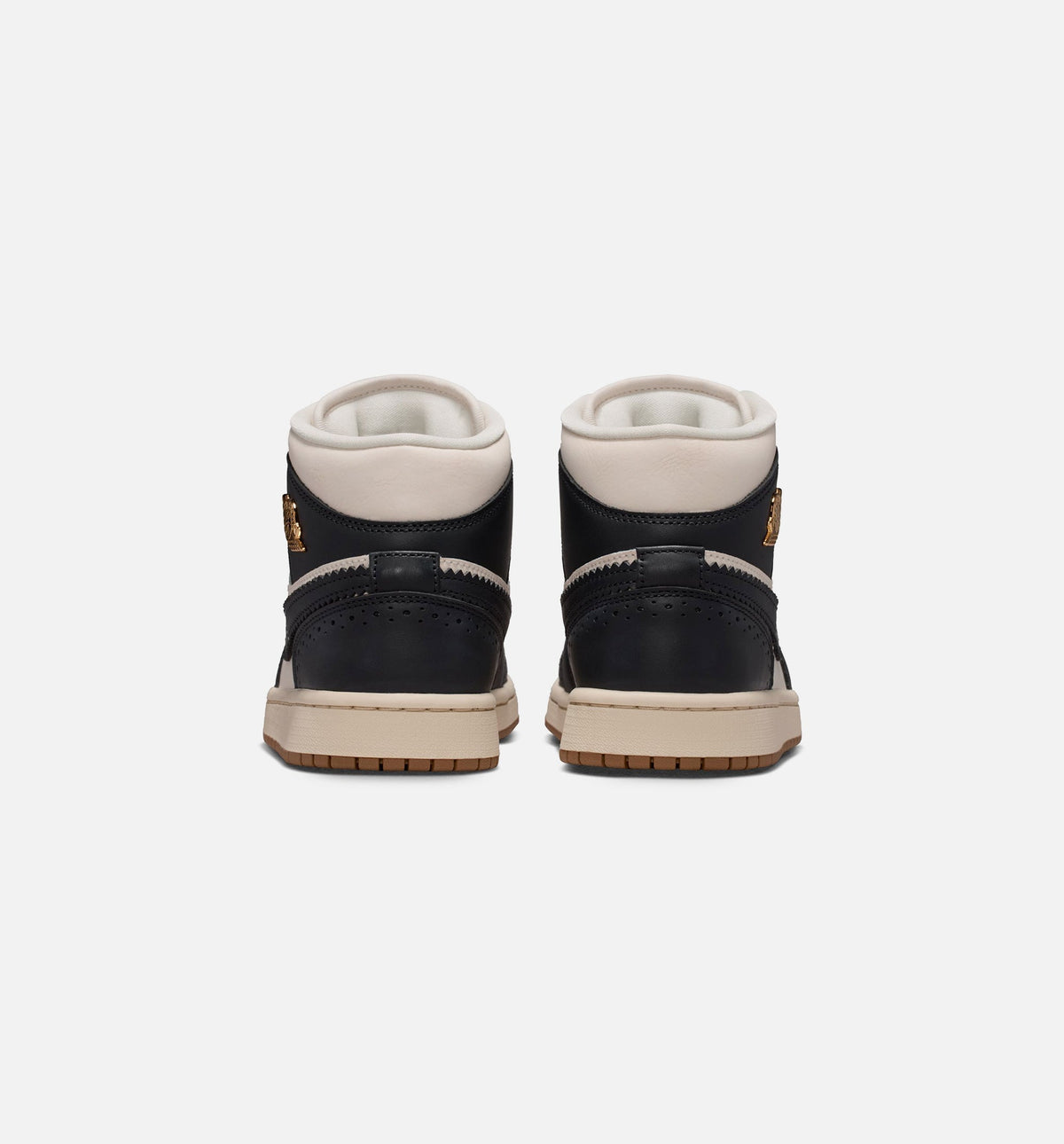 Air Jordan 1 Mid SE Womens Lifestyle Shoe - Off-Noir/Chalk/Pearl White