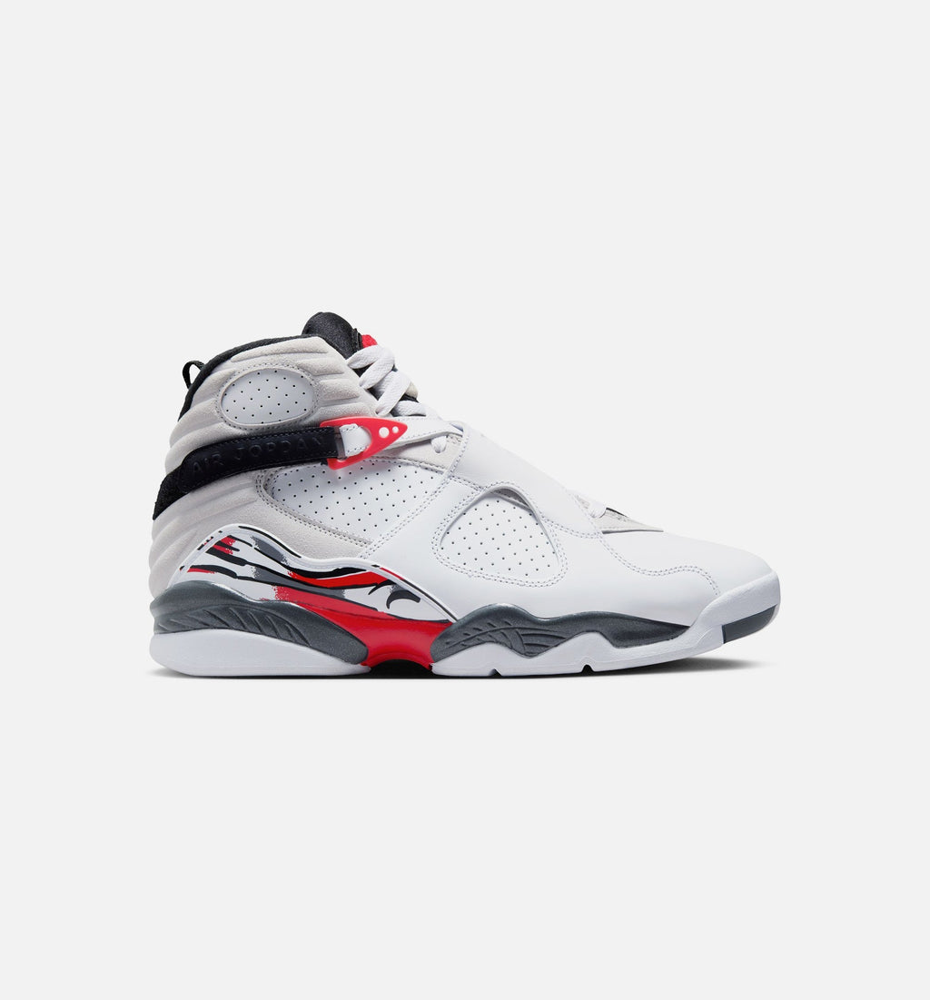 Air Jordan 8 Retro White & True Red Men's Lifestyle Shoe