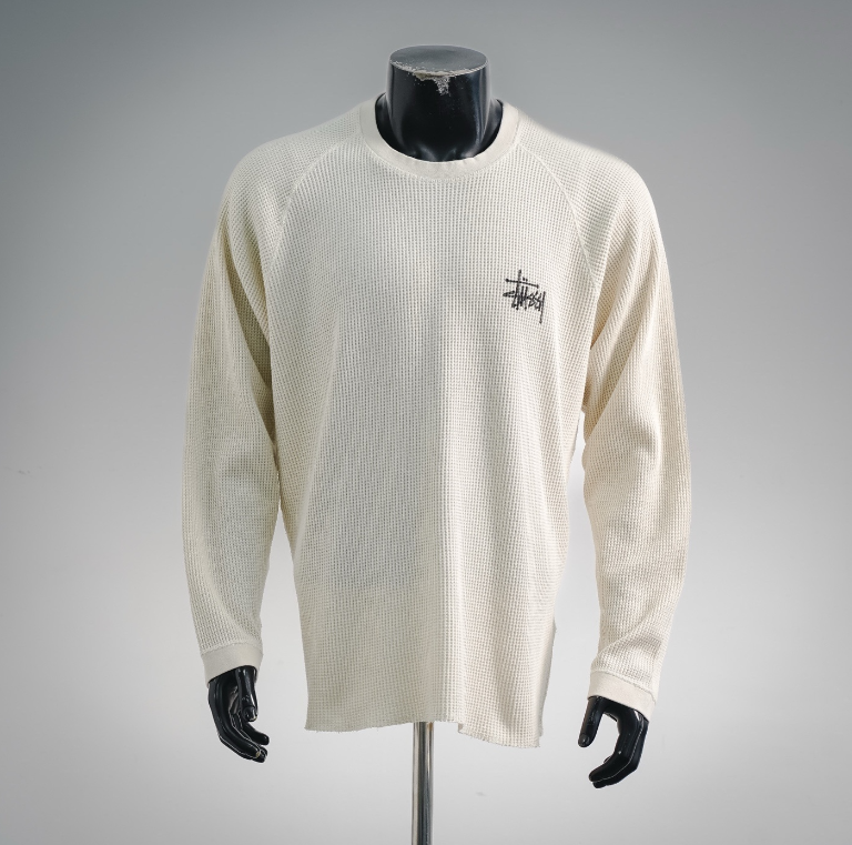 Waffle Knit Raglan Long Sleeve