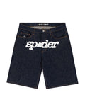 Sp5der V3 Short Índigo Demin