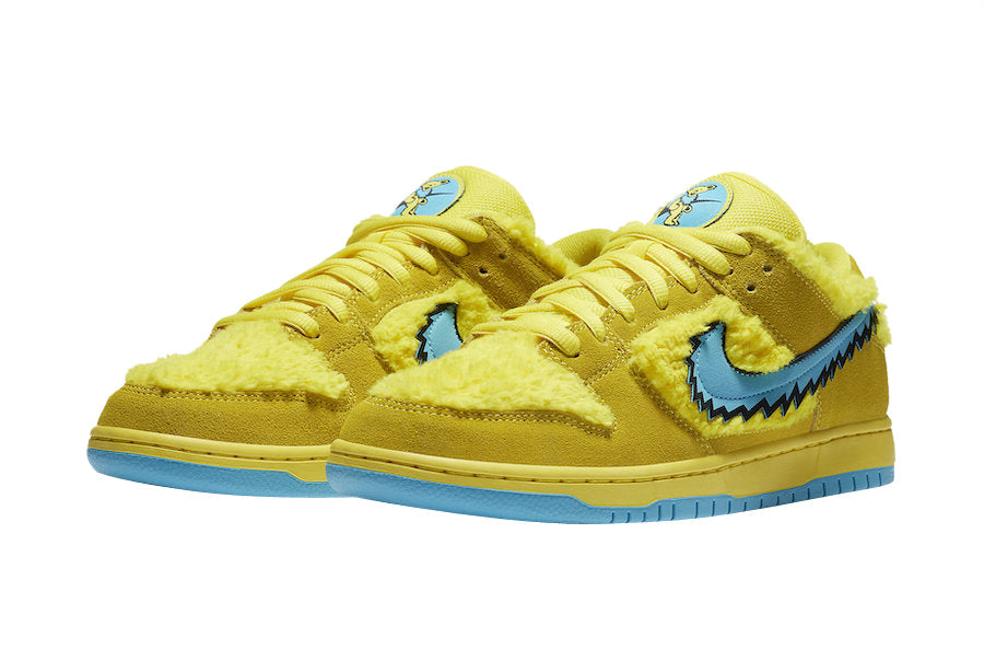 Grateful Dead X Nike SB Dunk Low Yellow Bear CJ5378-700