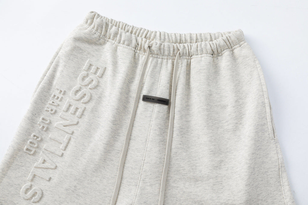 Fear of God Essentials Embossed Letter Relaxed-Fit Shorts Unisex