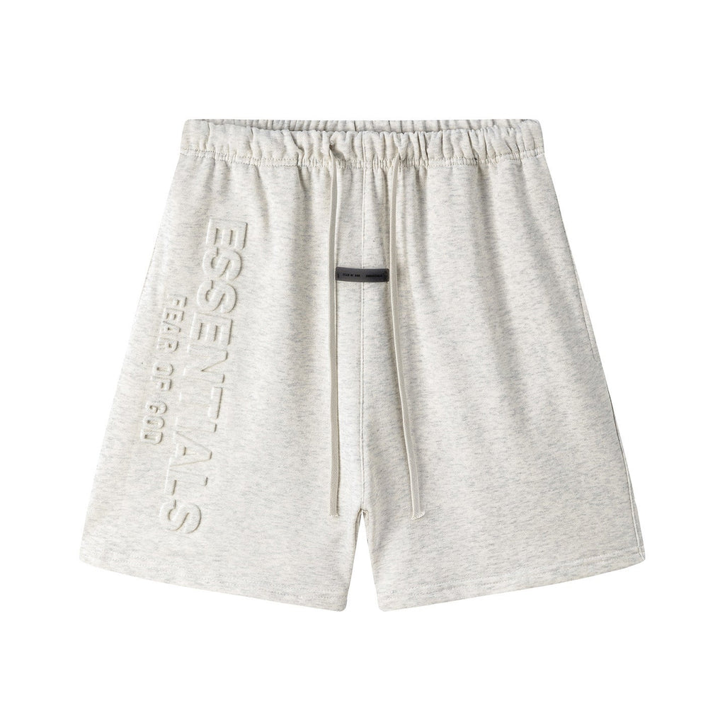 Fear of God Essentials Embossed Letter Relaxed-Fit Shorts Unisex