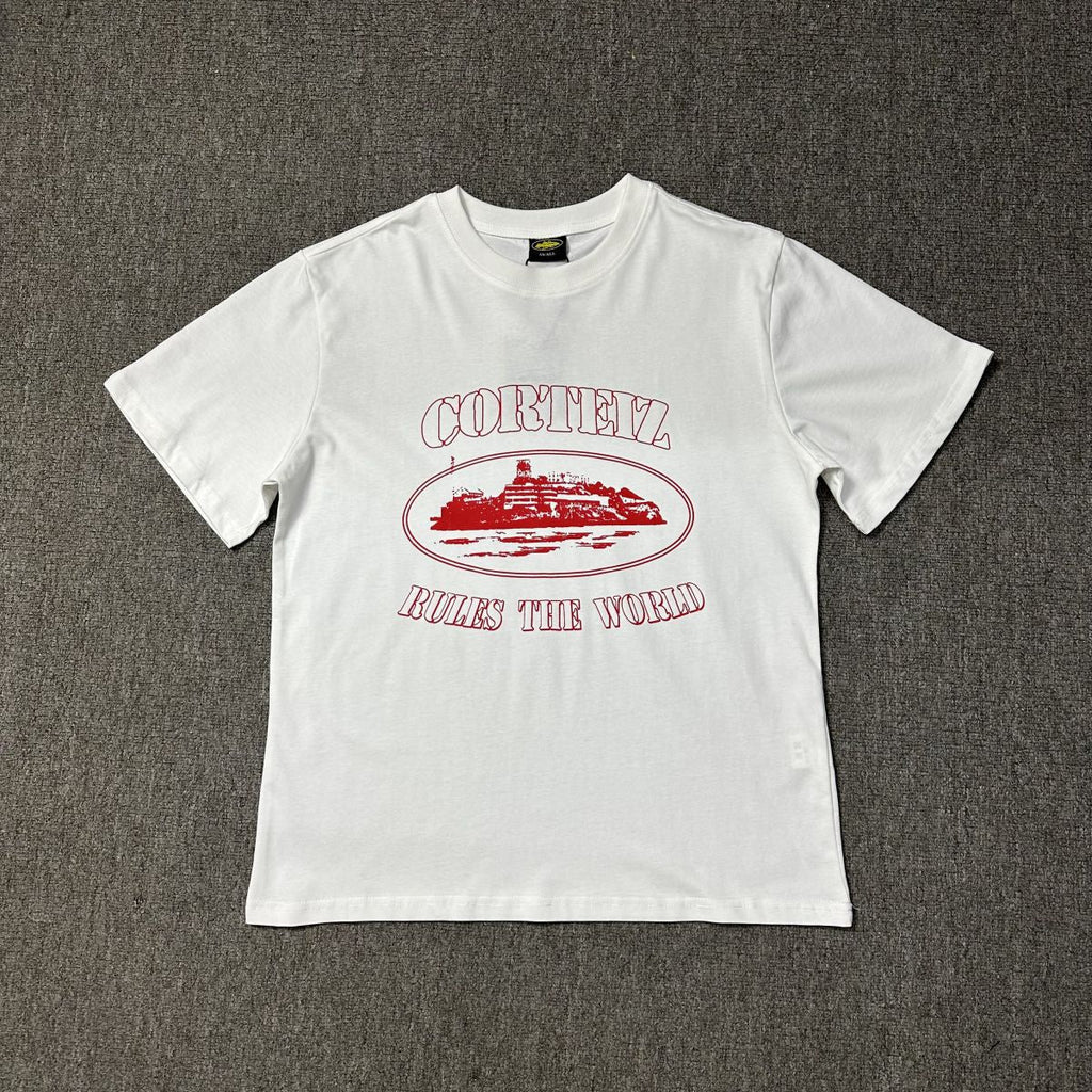 Corteiz Multi‑Logo Graphic Oversized Tee Streetwear Unisex